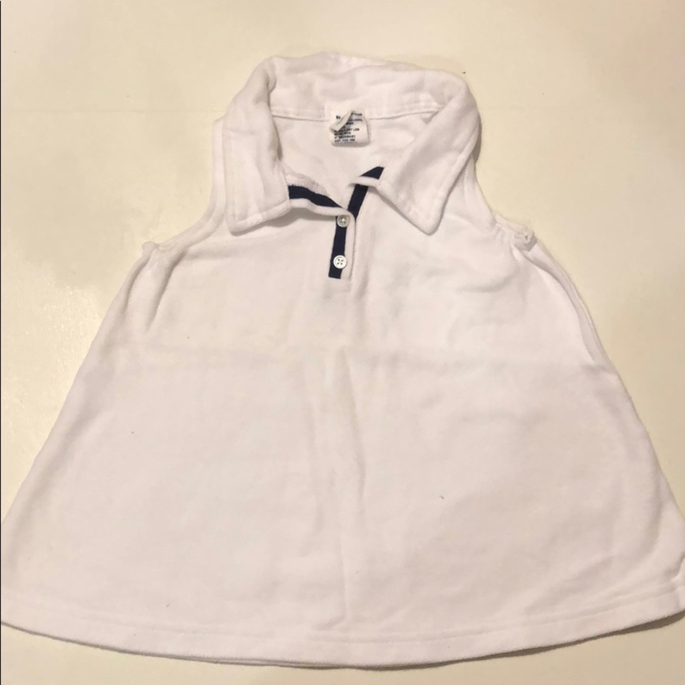 Baby gap dress white 3-6 M